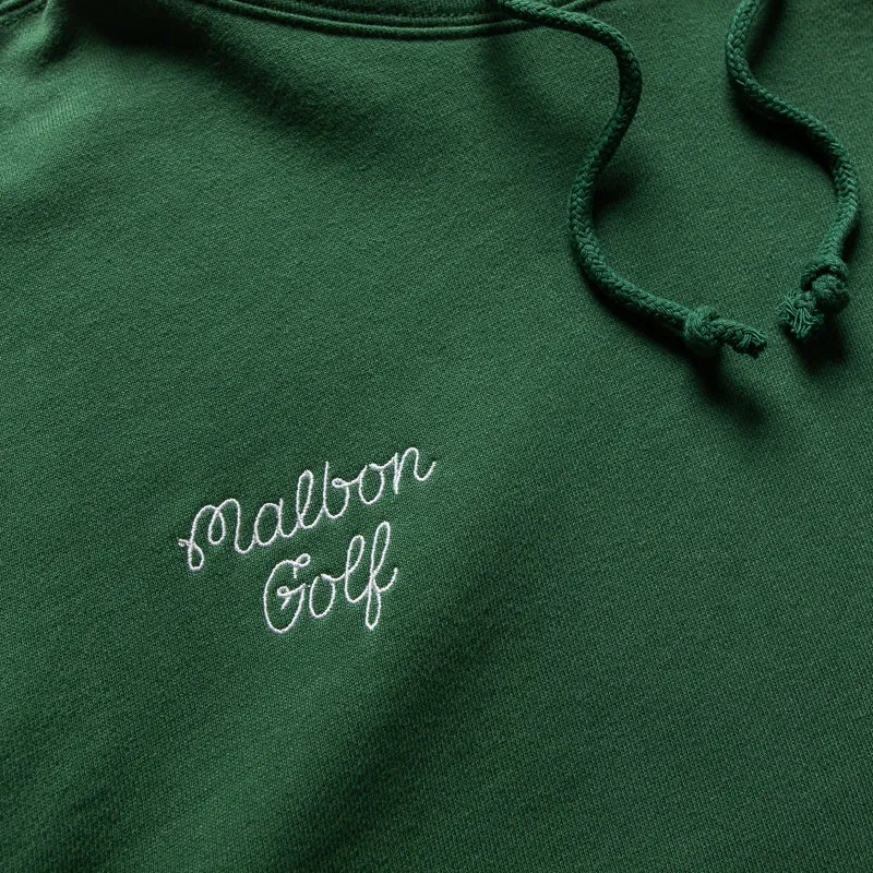 Malbon Golf Tiger Buckets Hoodie - Hunter Green