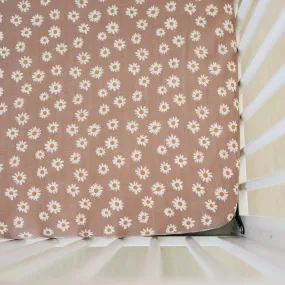 Mebie Daisy Dream Muslin Crib Sheet