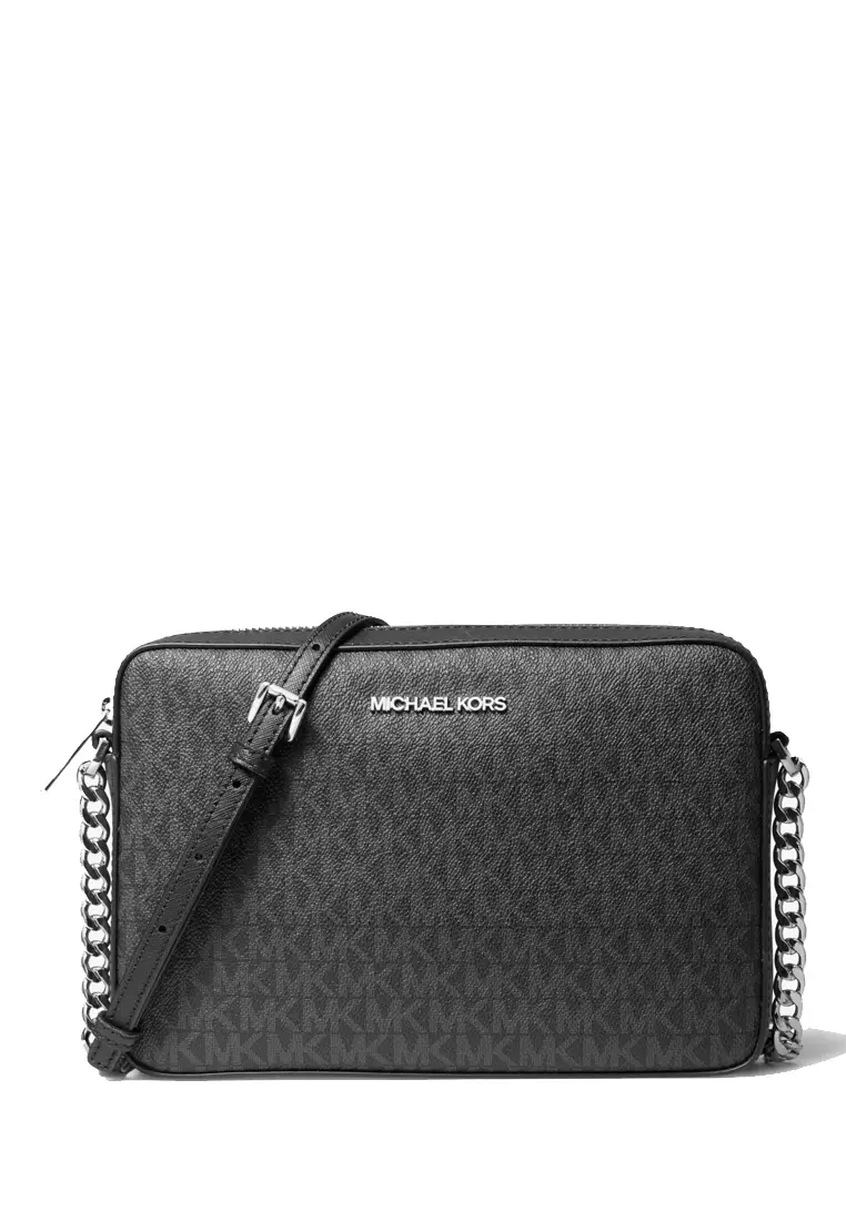 MICHAEL KORS Michael Kors Jet Set Large Logo Crossbody Bag