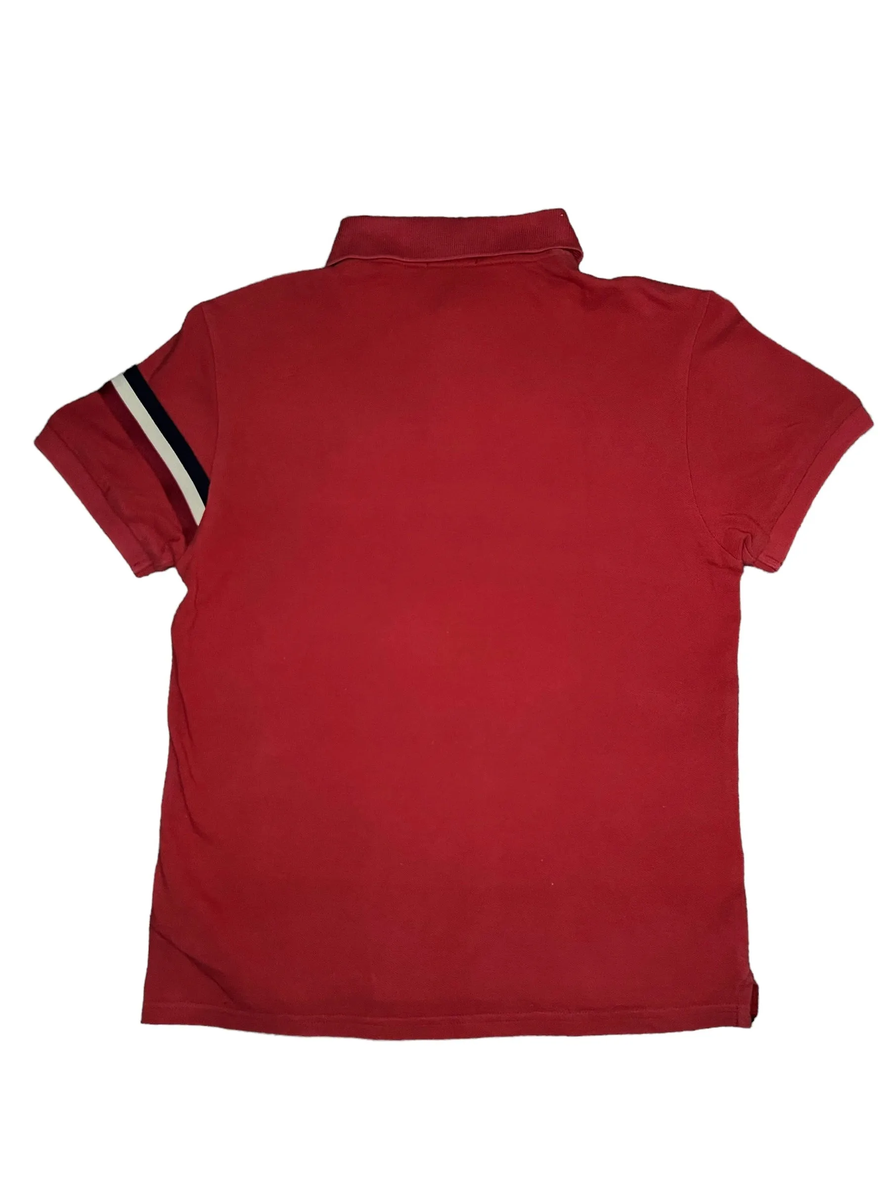 Moncler Red Polo Shirt S