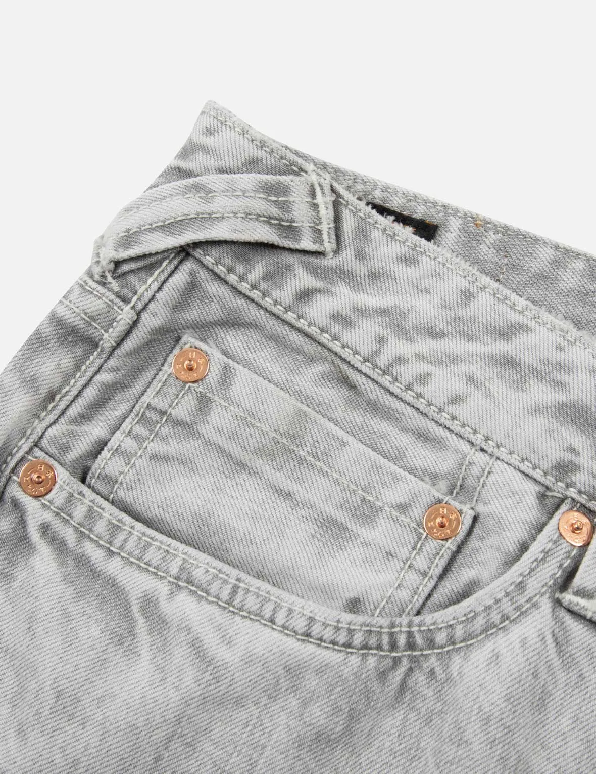 Multi-Pocket Carrot Fit Denim Jeans #2017