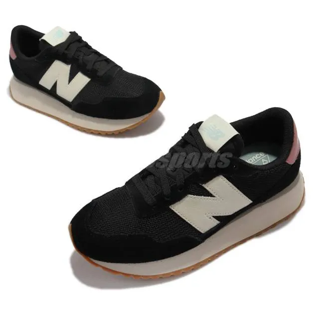 New Balance 237 NB Black Ivory Women Casual Lifestyle Sh...