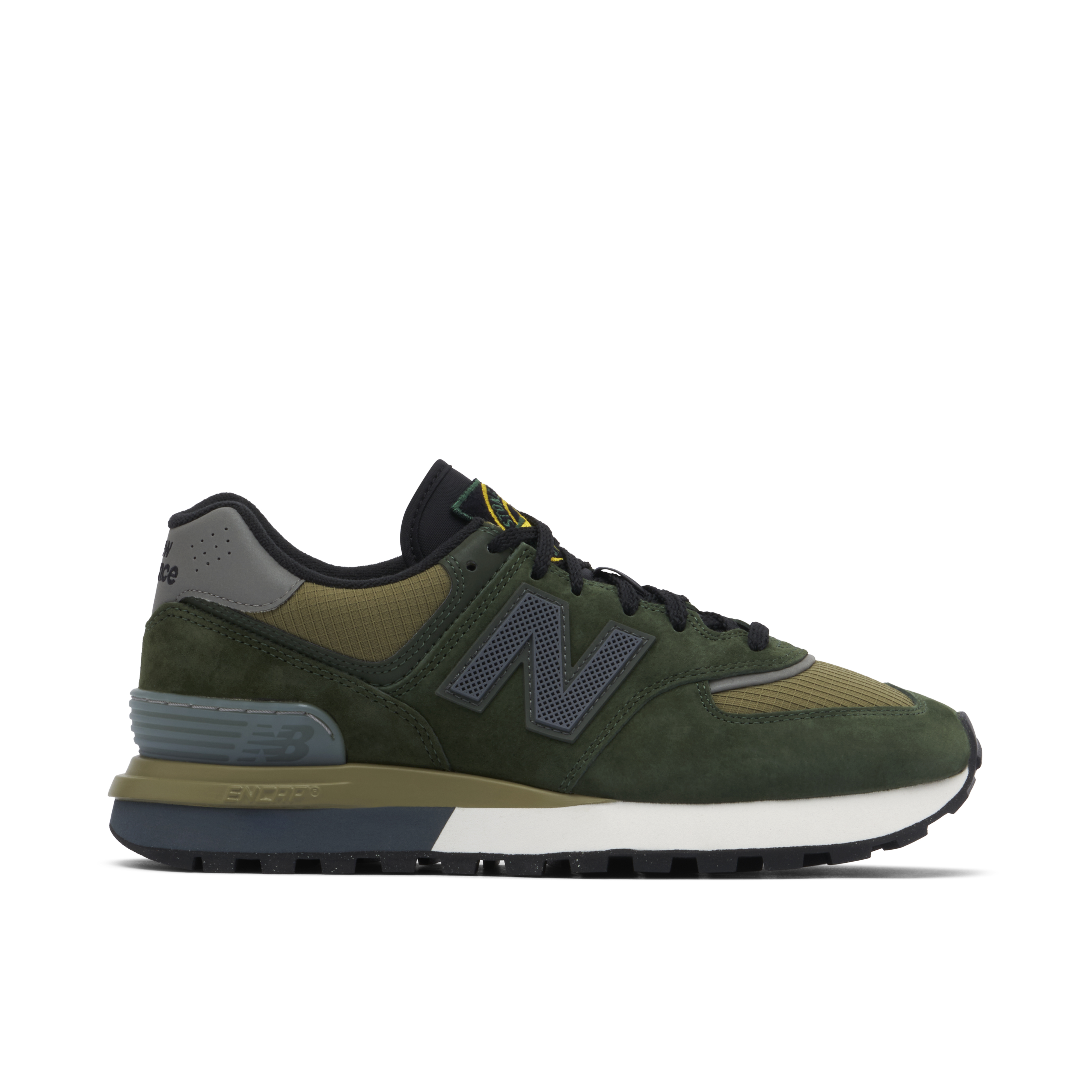 New Balance 574 Legacy Stone Island Dark Green | U574LGIL | Laced