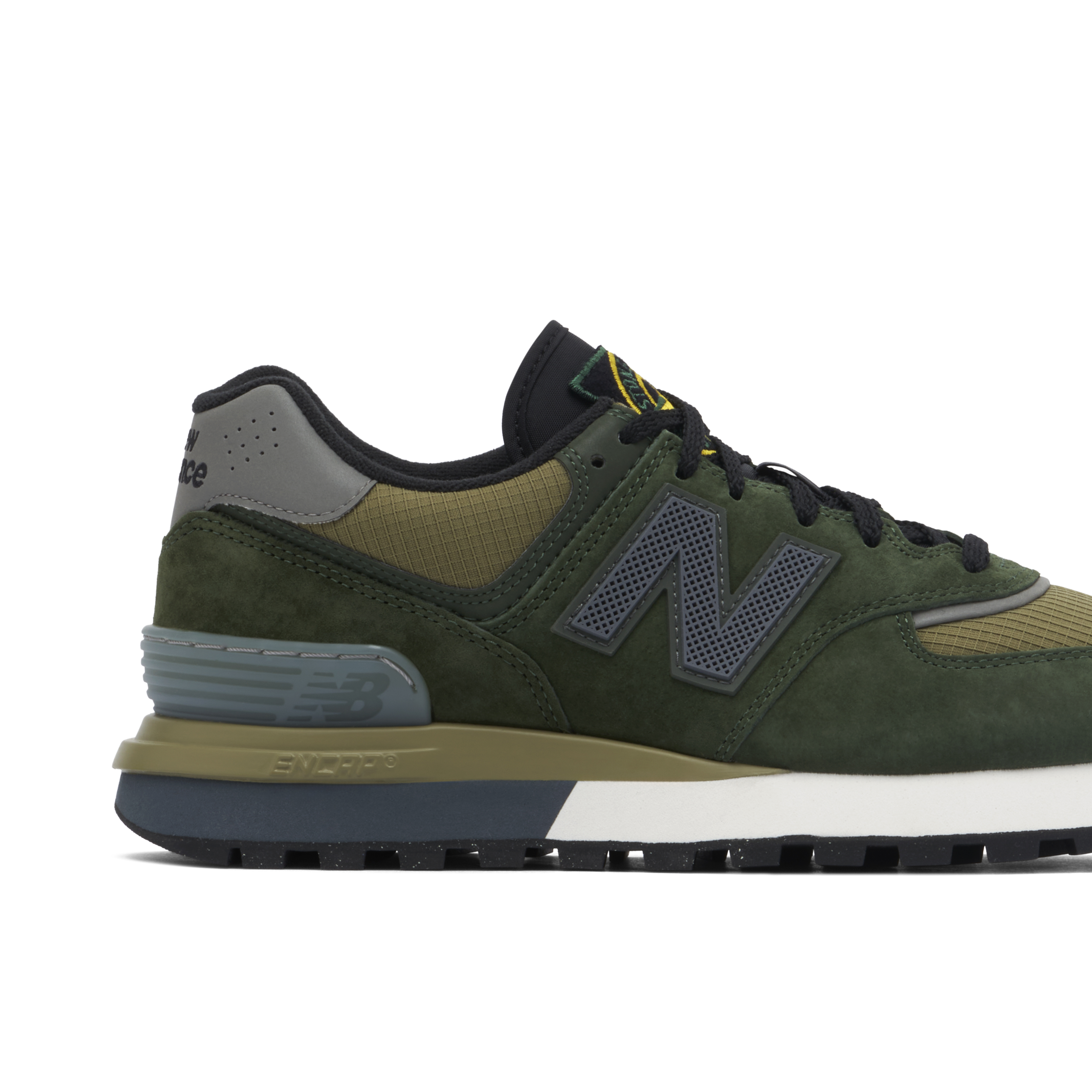 New Balance 574 Legacy Stone Island Dark Green | U574LGIL | Laced