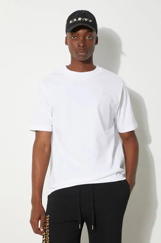 New Balance cotton t-shirt men’s white color