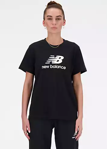 New Balance Essential Jersey Sports Logo T-Shirt | Grattan