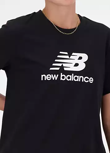 New Balance Essential Jersey Sports Logo T-Shirt | Grattan