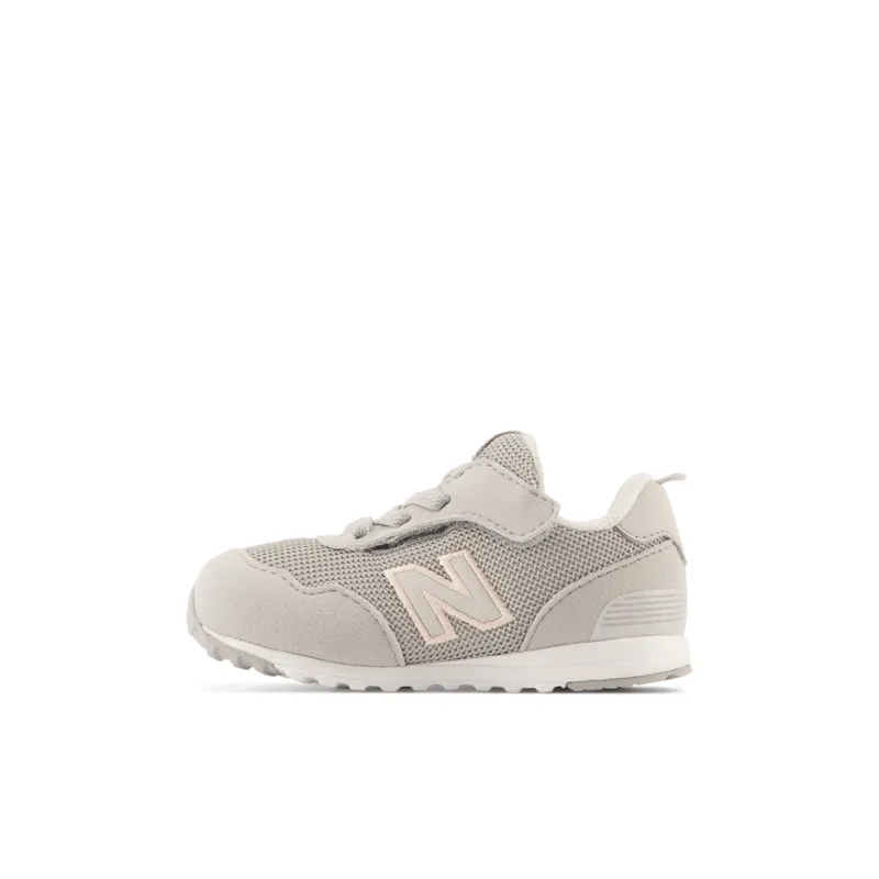 New Balance Infant & Toddler 515 NEW-B Hook and Loop Shoe - NW515PNK (X-Wide)