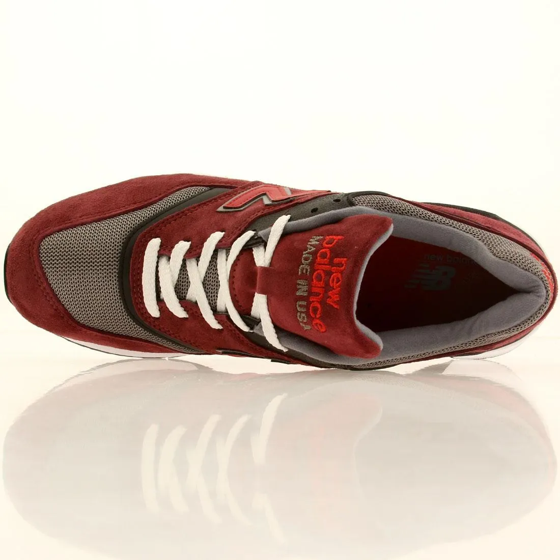 New Balance Men M997CRG - Made In USA (burgundy / gray)