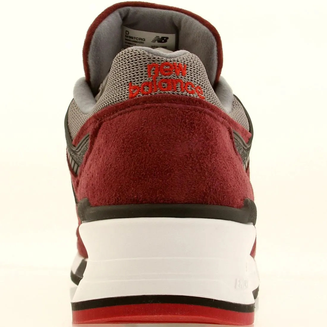 New Balance Men M997CRG - Made In USA (burgundy / gray)