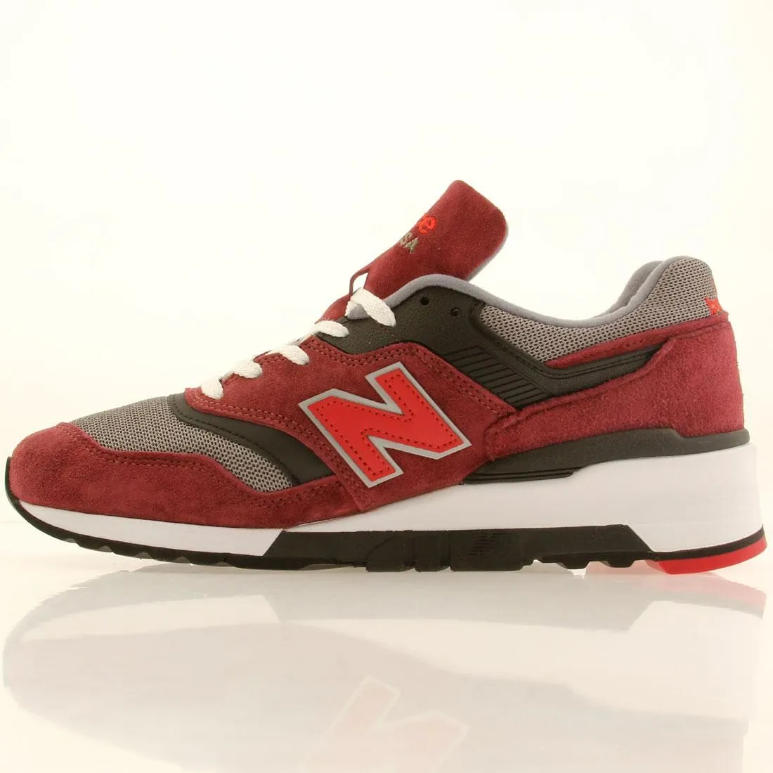 New Balance Men M997CRG - Made In USA (burgundy / gray)