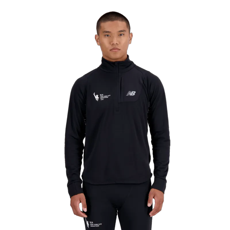 New Balance Men's NYC Marathon Heat Grid Half Zip