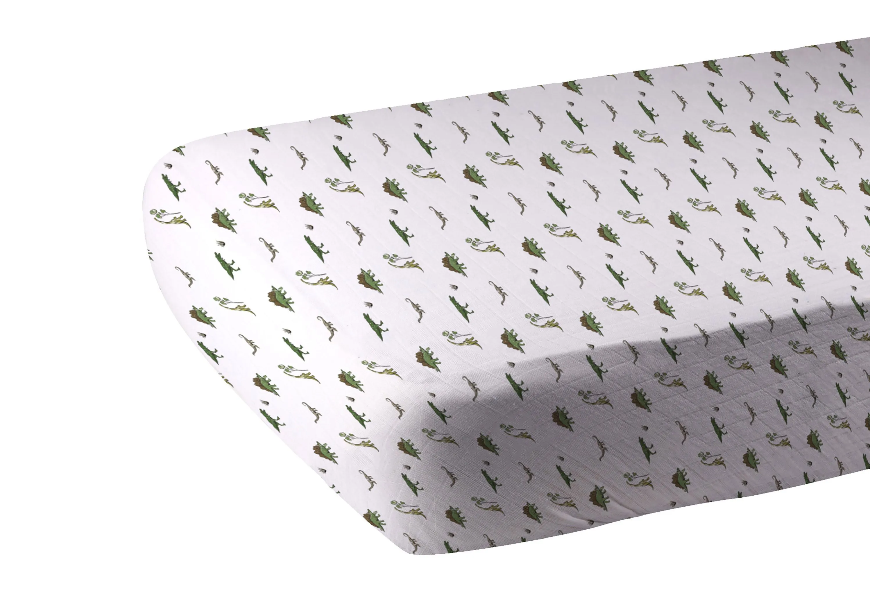 Newcastle Classics Muslin Crib Sheet - Dino Days