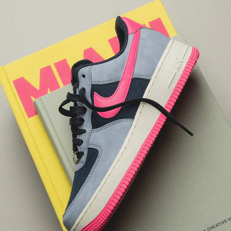 Nike Air Force 1 '07 Dark Obsidian / Pink Blast / Ashen Slate