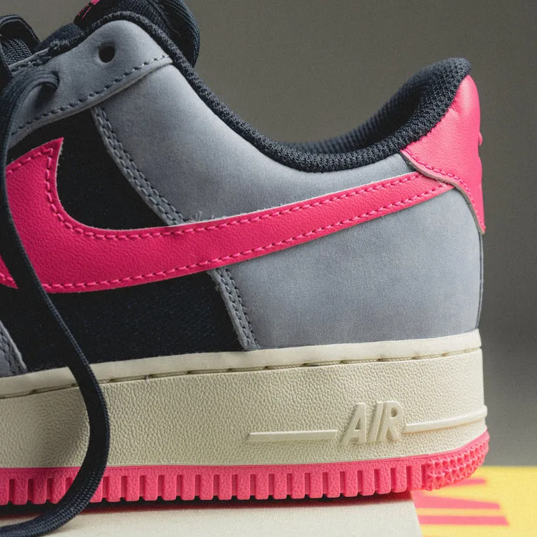 Nike Air Force 1 '07 Dark Obsidian / Pink Blast / Ashen Slate