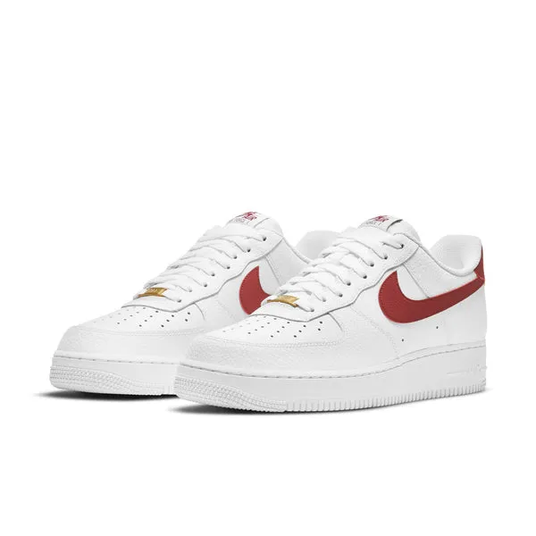 Nike Air Force 1 07, WHITE/TEAM RED-WHITE