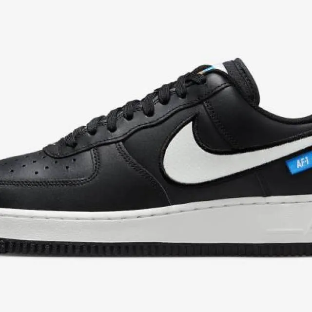 Nike Air Force 1 Low Blue Label Black White