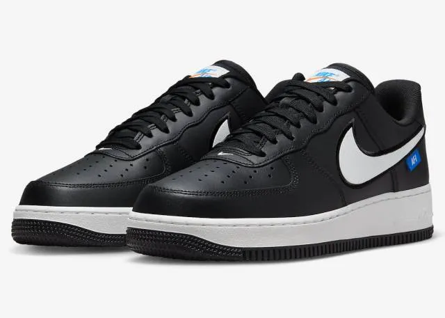 Nike Air Force 1 Low Blue Label Black White