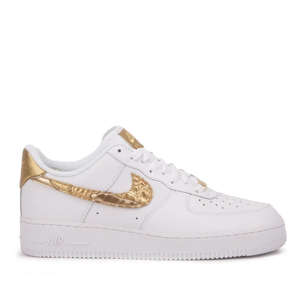 Nike Air Force 1 Low CR7 “Golden Patchwork” (White / Gold)