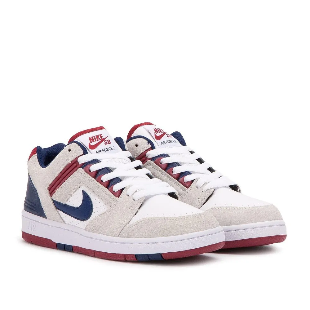 Nike SB - Air Force II Low (White / Blue / Red)