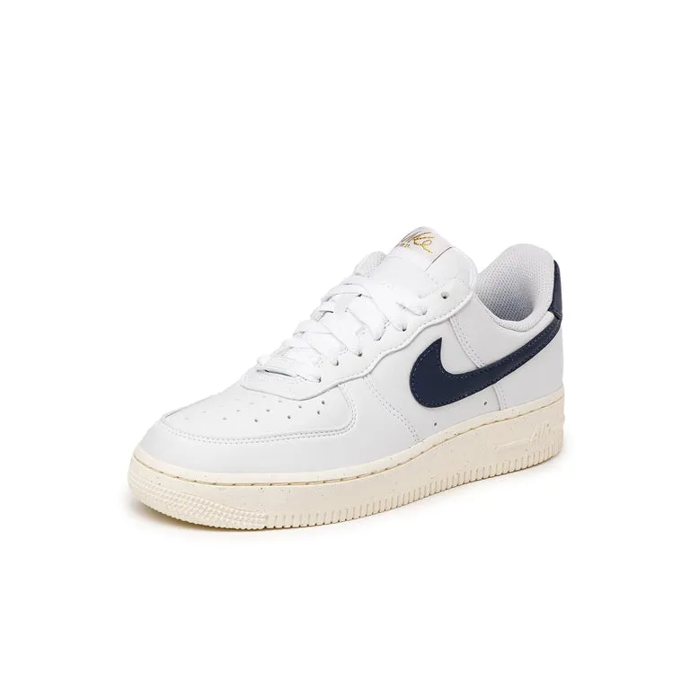 Nike Wmns Air Force 1 '07 *Next Nature* White / Obsidian / Pale Ivory / Metallic Gold