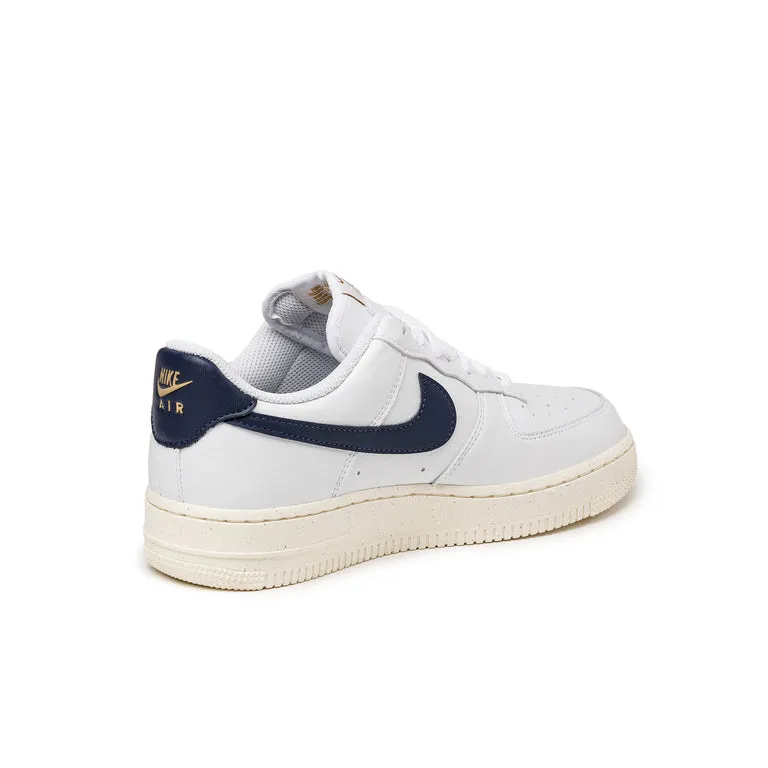 Nike Wmns Air Force 1 '07 *Next Nature* White / Obsidian / Pale Ivory / Metallic Gold