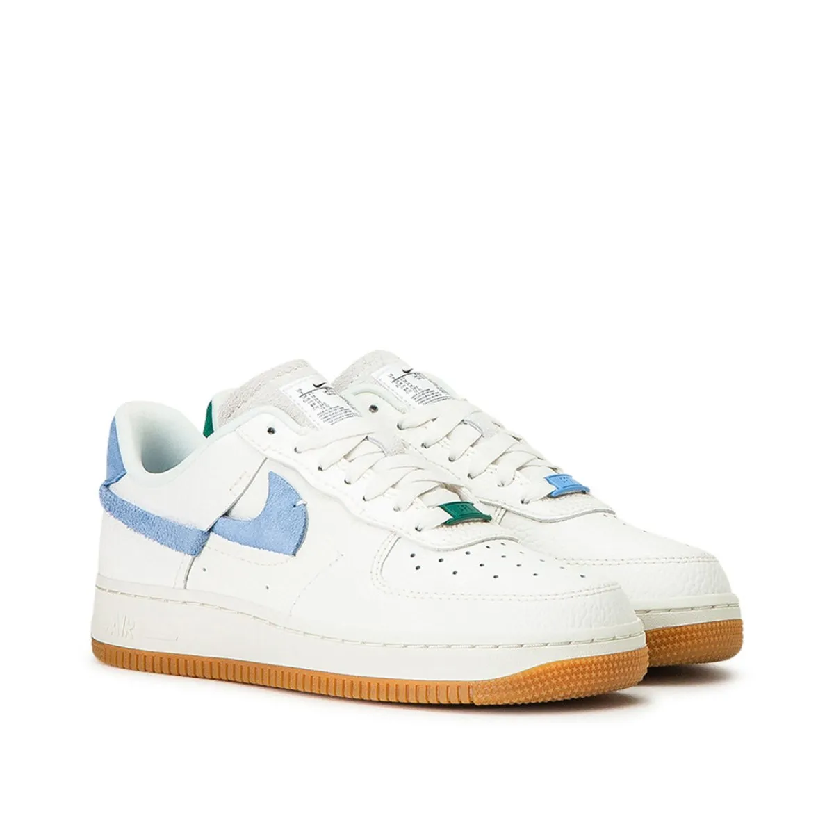 Nike WMNS Air Force 1 '07 LXX (White / Green / Blue)