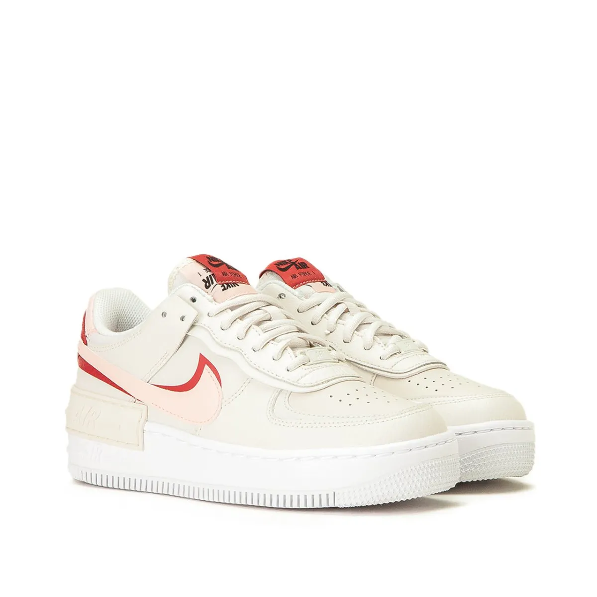 Nike WMNS Air Force 1 'Shadow' (White / Red)