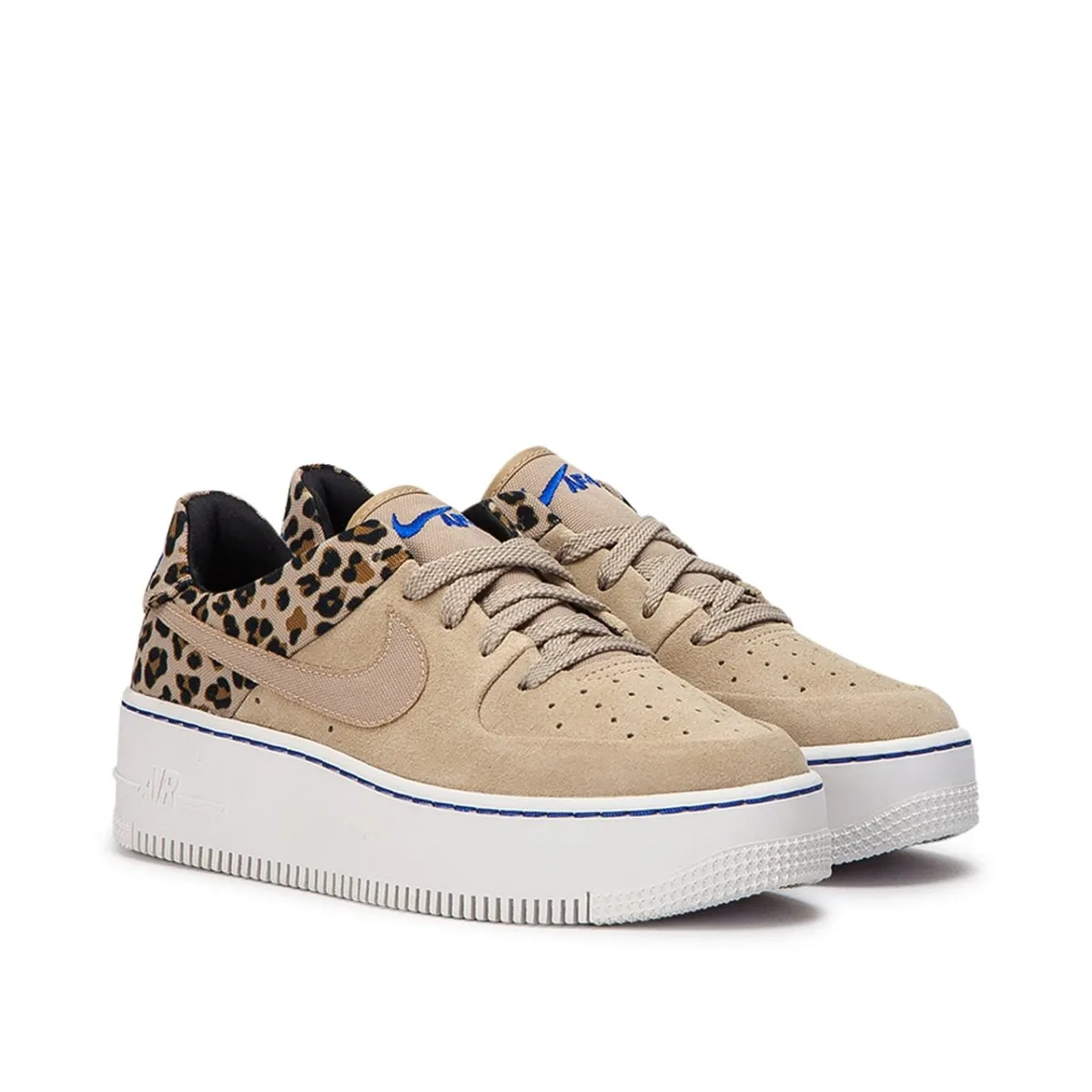 Nike WMNS Air Force 1 Sage Low PRM 'Leopard' (Beige)