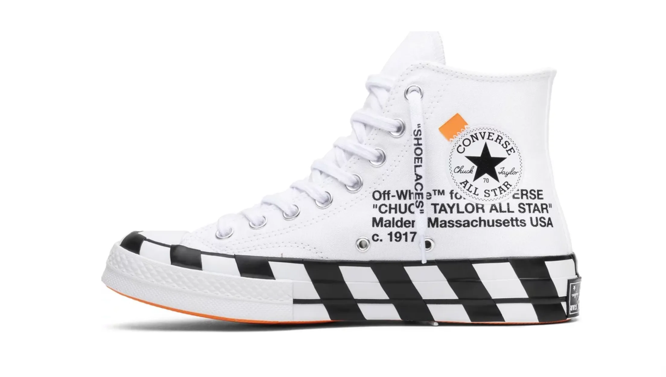 OFF-WHITE X CONVERSE CHUCK TAYLOR ALL STARS HI