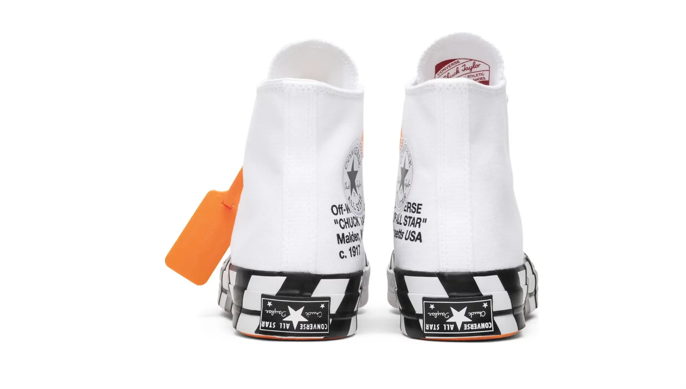 OFF-WHITE X CONVERSE CHUCK TAYLOR ALL STARS HI