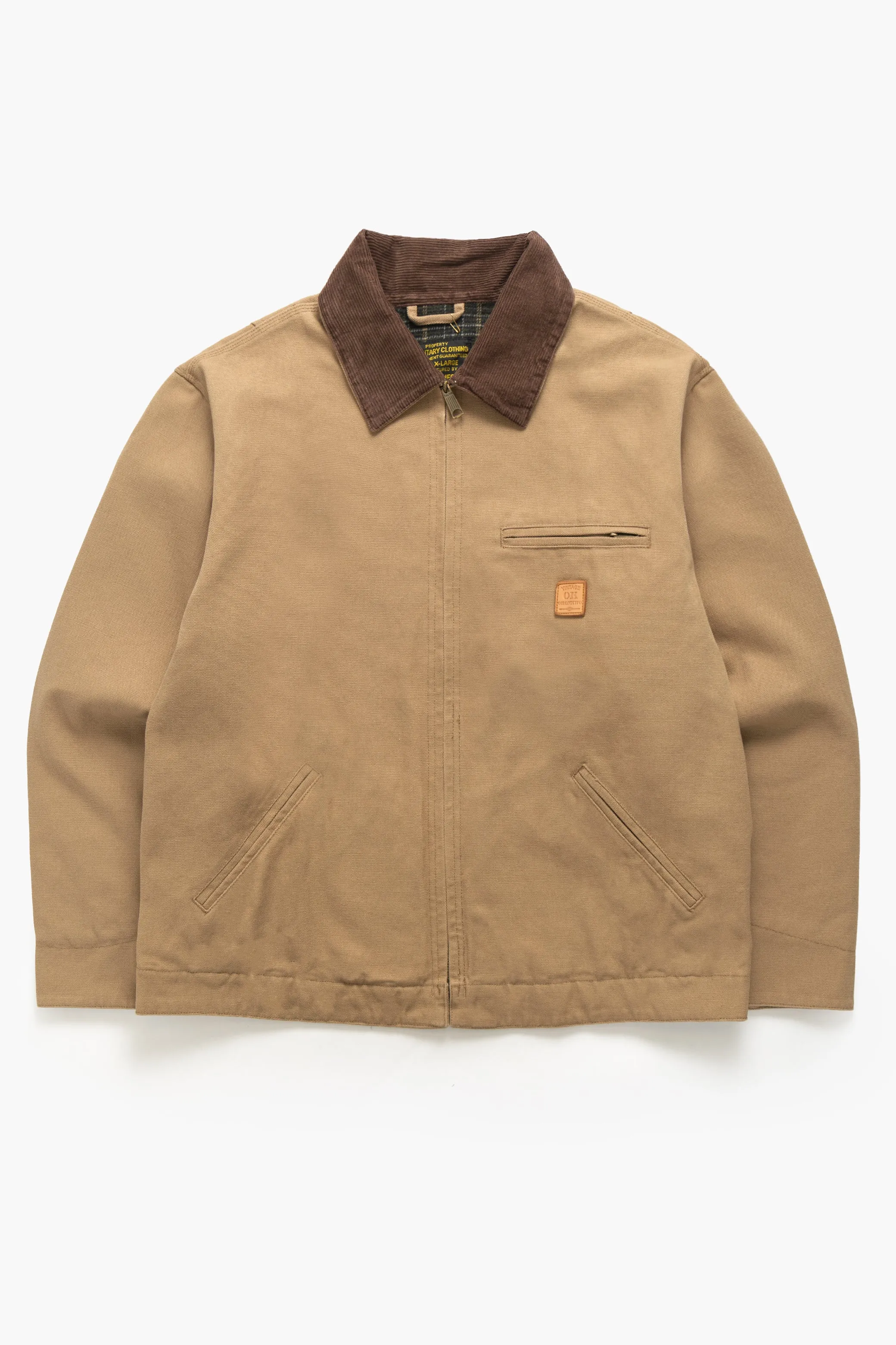 Okonkwo MFG - Canvas Work Jacket - Light Khaki