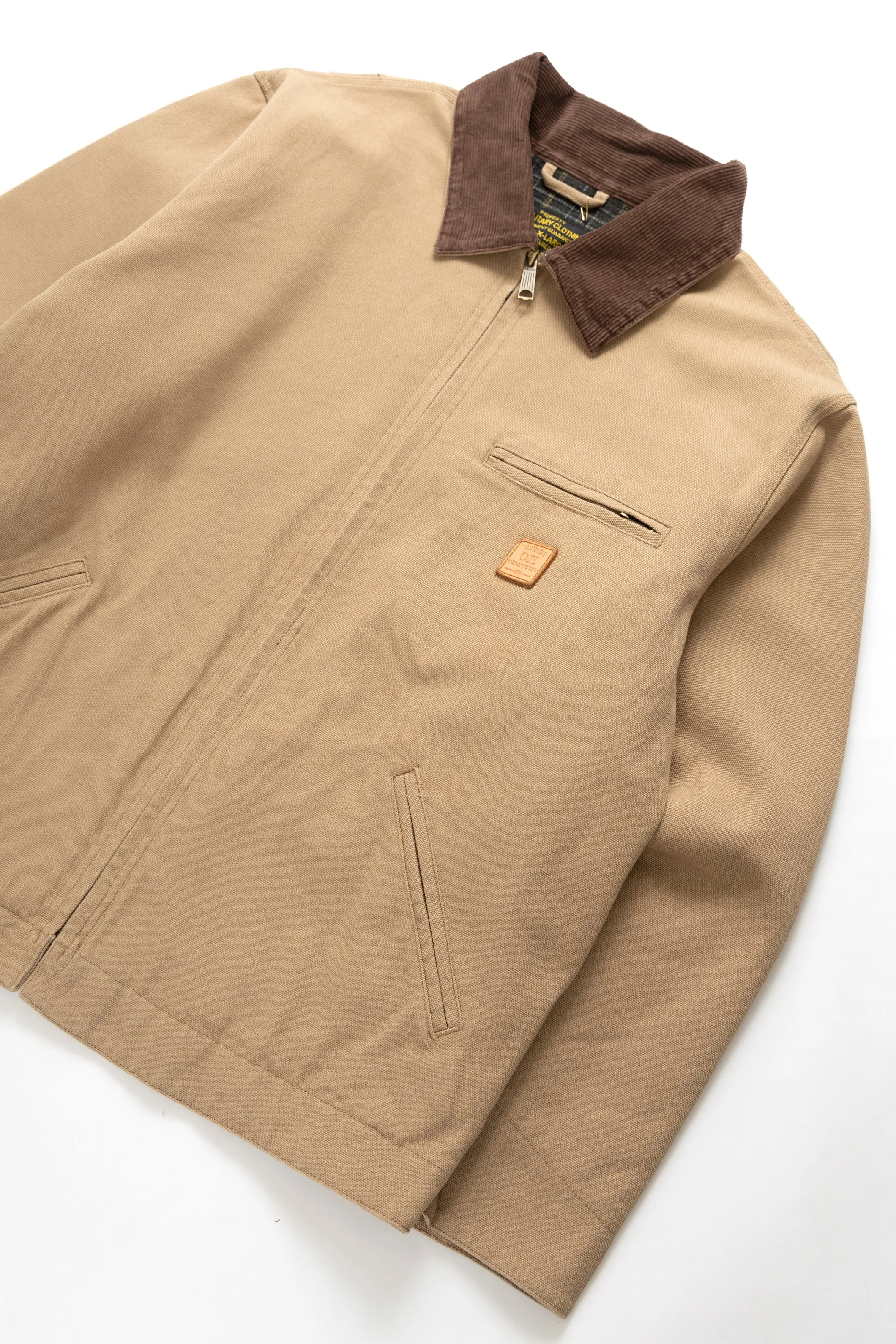 Okonkwo MFG - Canvas Work Jacket - Light Khaki