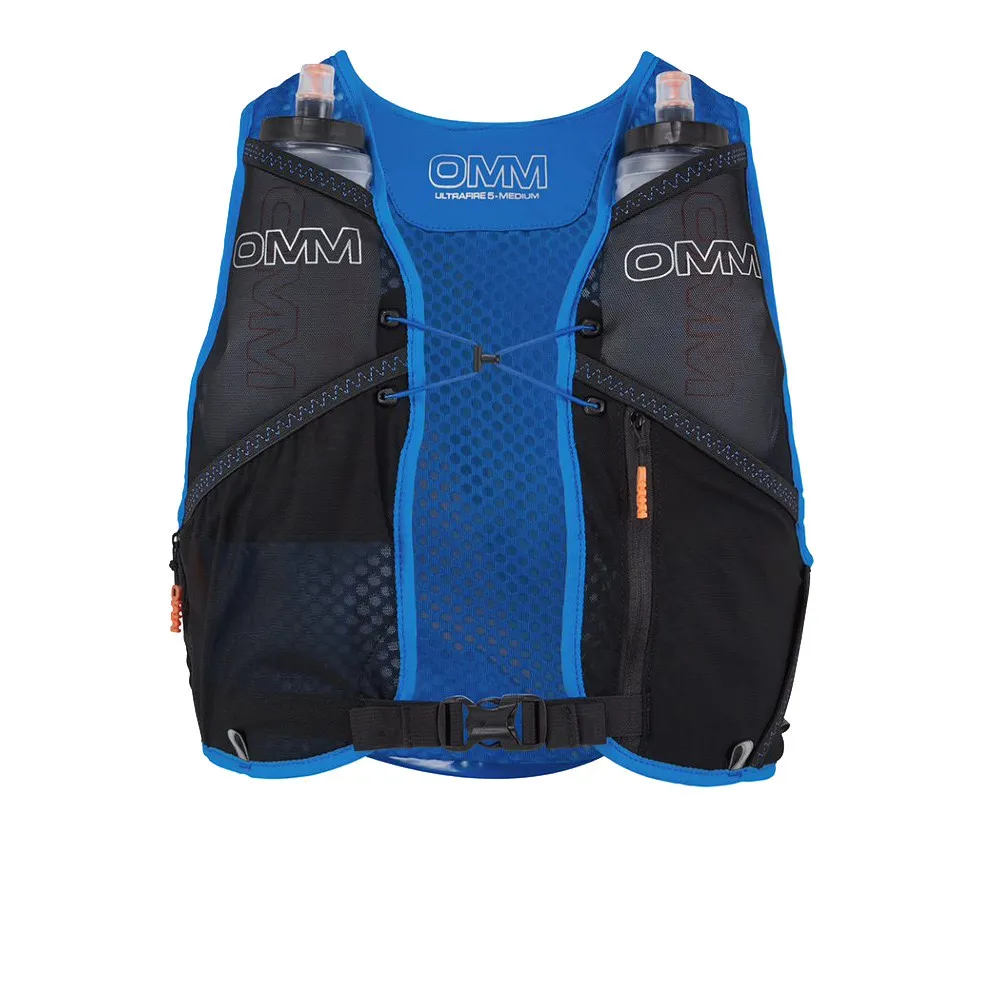 OMM UltraFire 5 Running Vest (Large) With 2 x 350ml Bottles - AW24