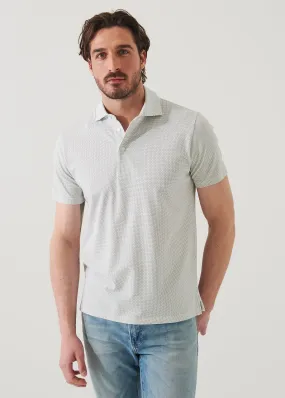 Patrick Assaraf Knit Polo- Eden