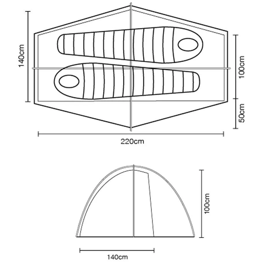 Pioneer 2 Backpacking Tent