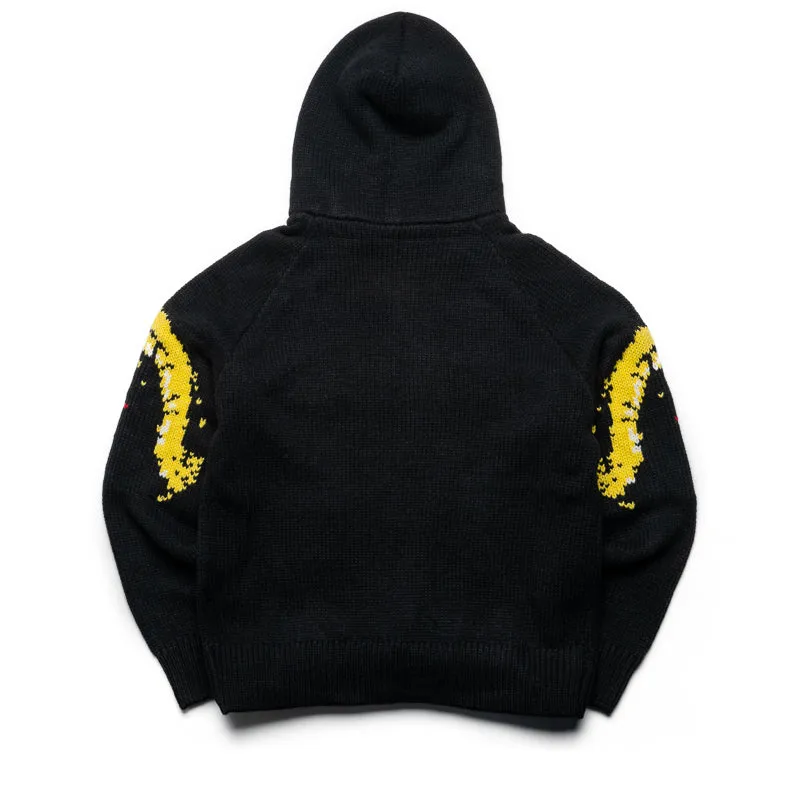 Pleasures Chosen Knitted Hoodie - Black