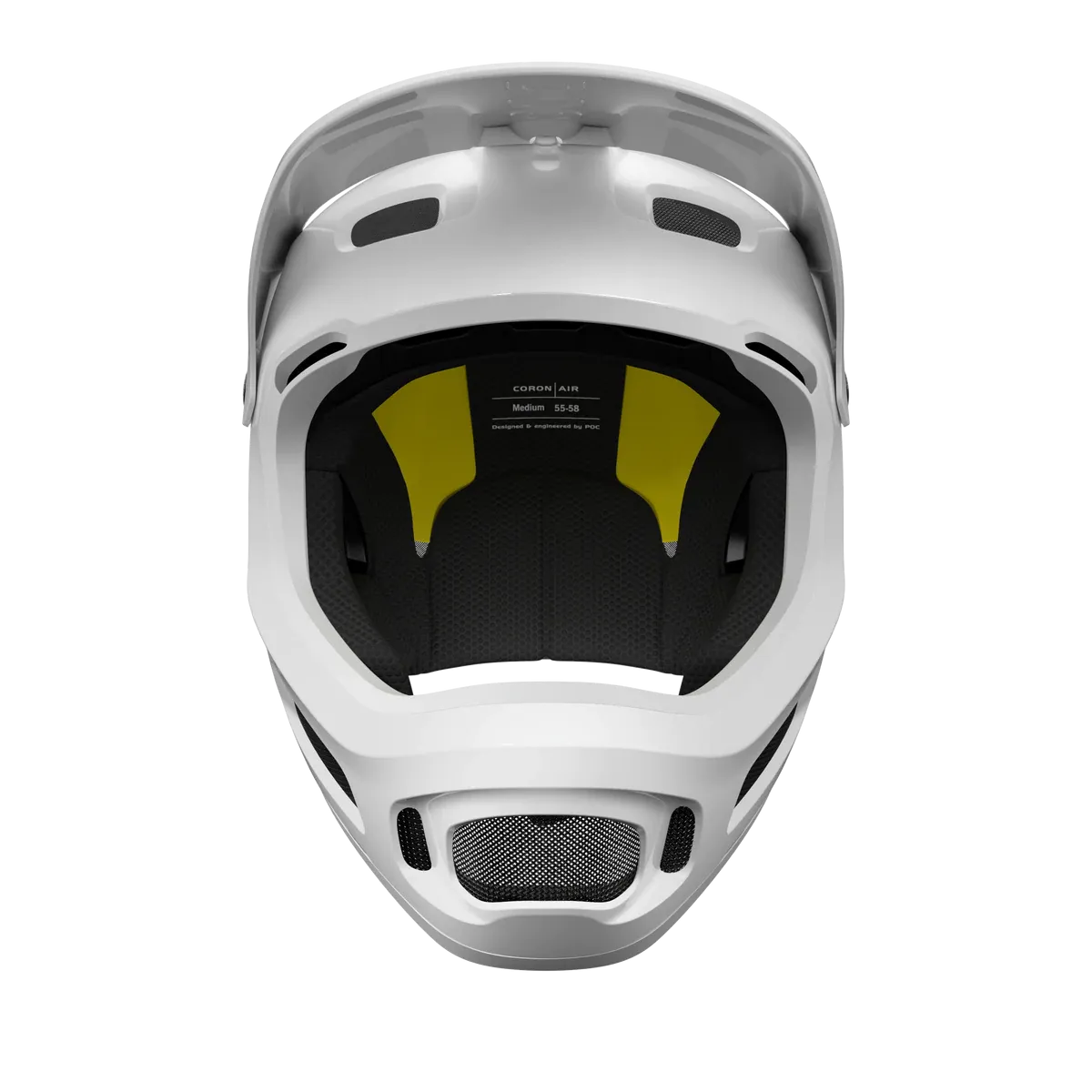 POC Coron Air MIPS Full Face Helmet - Hydrogen White