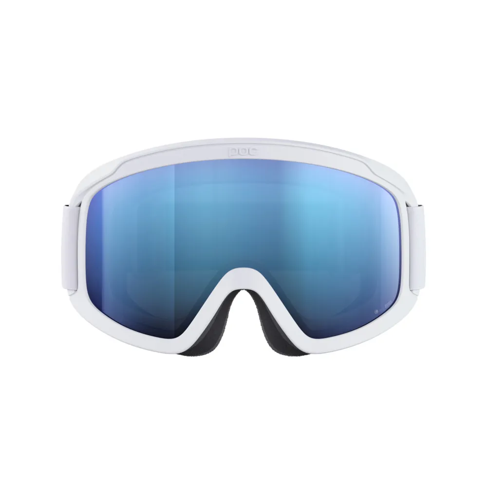 POC Opsin Ski Goggles Partly Sunny Blue Lens - Hydrogen White Frame