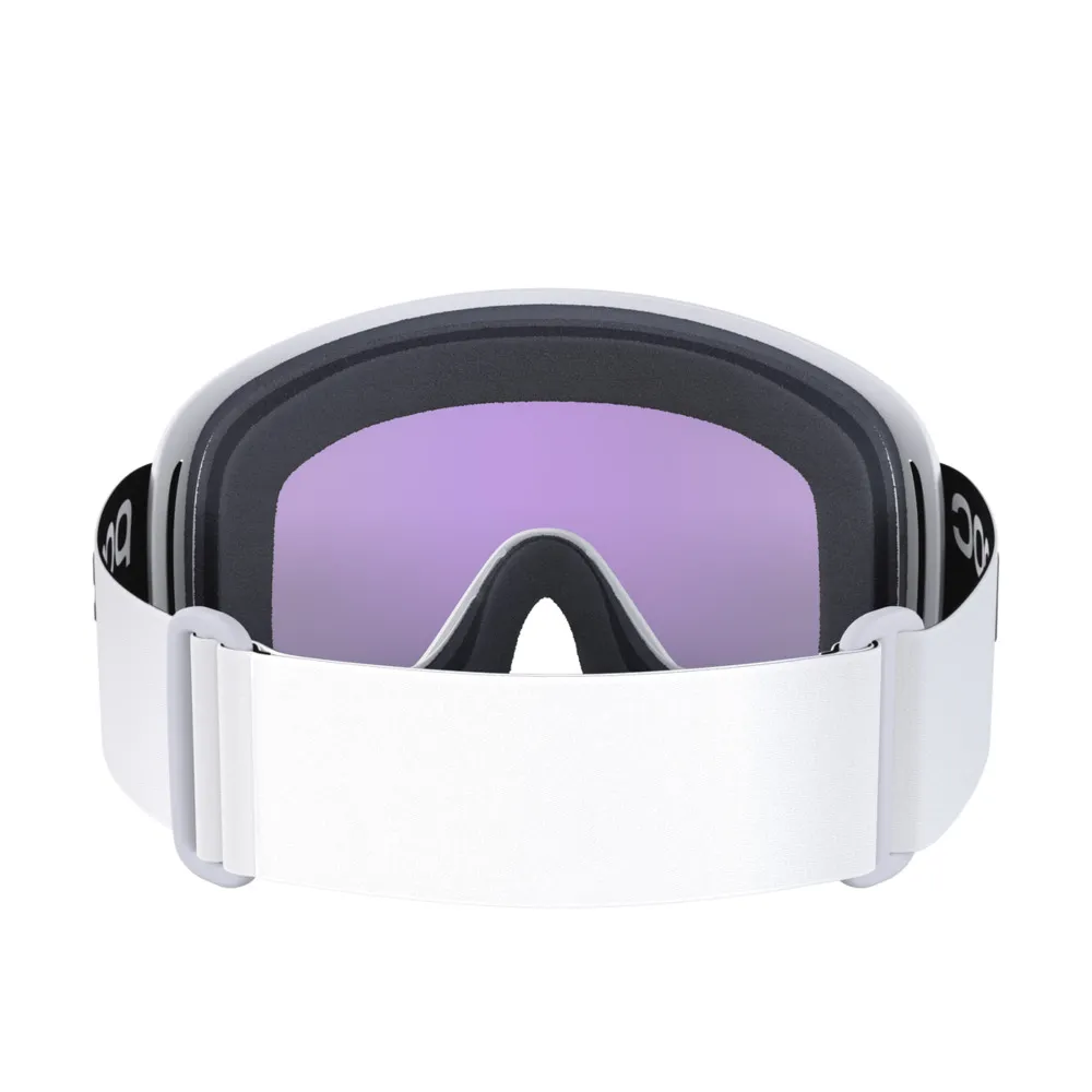 POC Opsin Ski Goggles Partly Sunny Blue Lens - Hydrogen White Frame