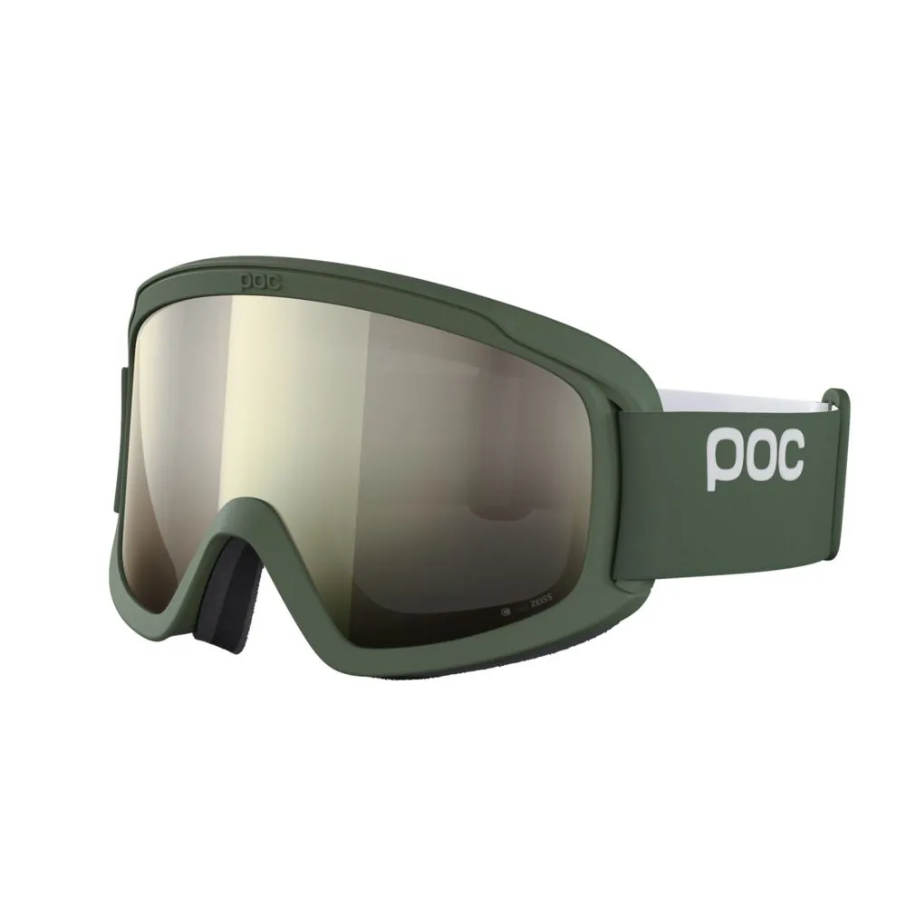 POC Opsin Ski Goggles Partly Sunny Ivory Lens - Epidote Green Frame