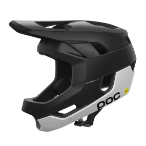 POC Otocon Race MIPS Full Face Helmet - Uranium Black-Hydrogen White Matt