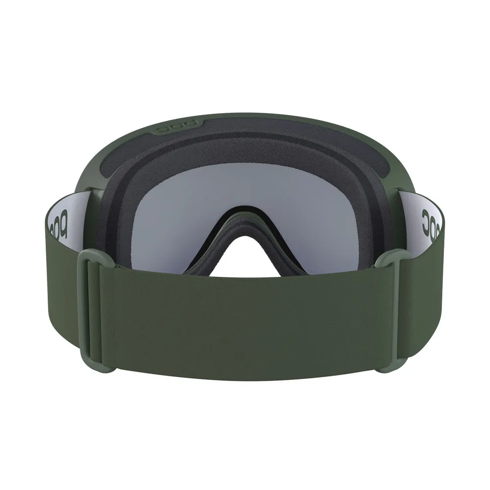 POC Retina Ski Goggles Partly Sunny Ivory Lens - Epidote Green Frame