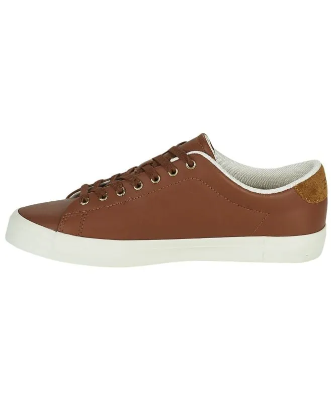 Polo Ralph Lauren Longwood Leather Mens Trainers | Tan - 816879935001