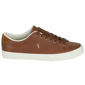 Polo Ralph Lauren Longwood Leather Mens Trainers | Tan - 816879935001