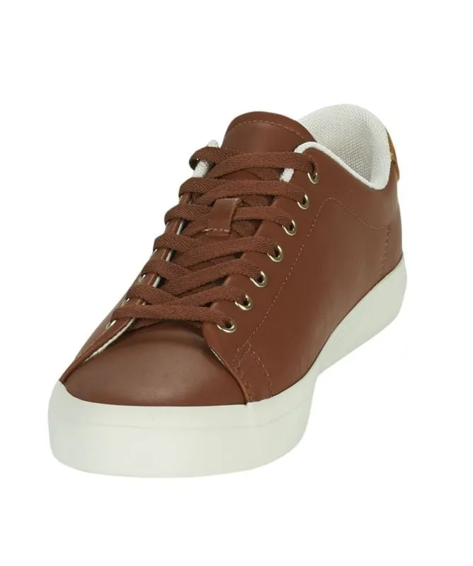 Polo Ralph Lauren Longwood Leather Mens Trainers | Tan - 816879935001