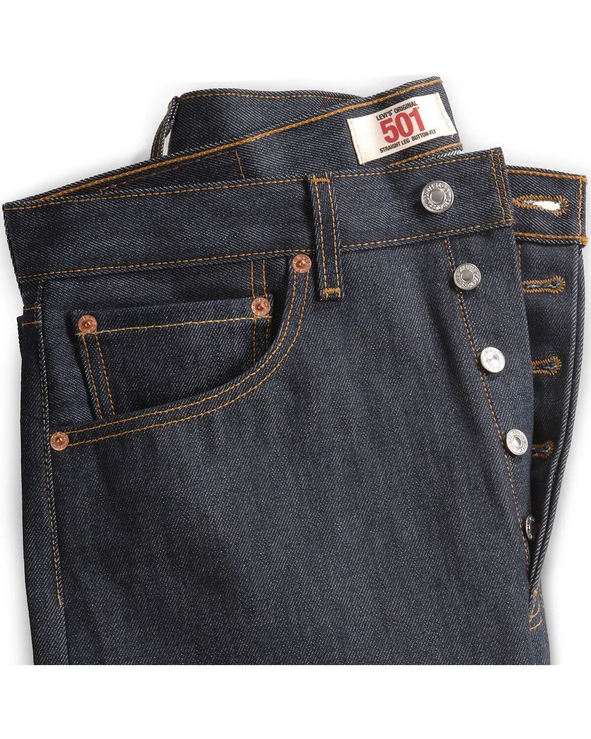 Product Name:  Levi's Men's 501 Original Shrink-to-Fit Regular Straight Leg Jeans