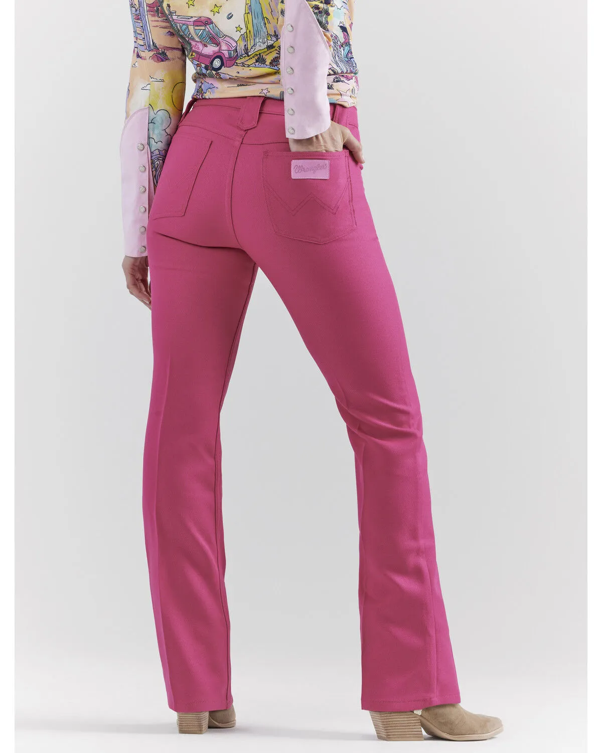 Product Name:  Wrangler® X Barbie™ Women's High Rise Wrancher Jeans