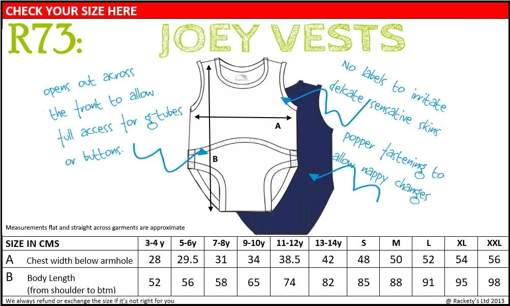 R73 Joey Vest Peg Tube Access (Adult)