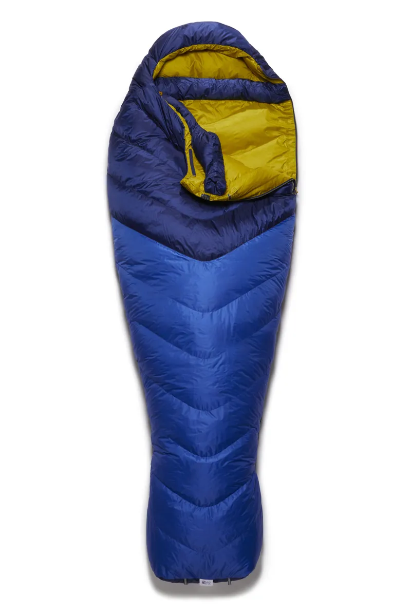 Rab Neutrino 400 Sleeping Bag Nightfall Blue - Long